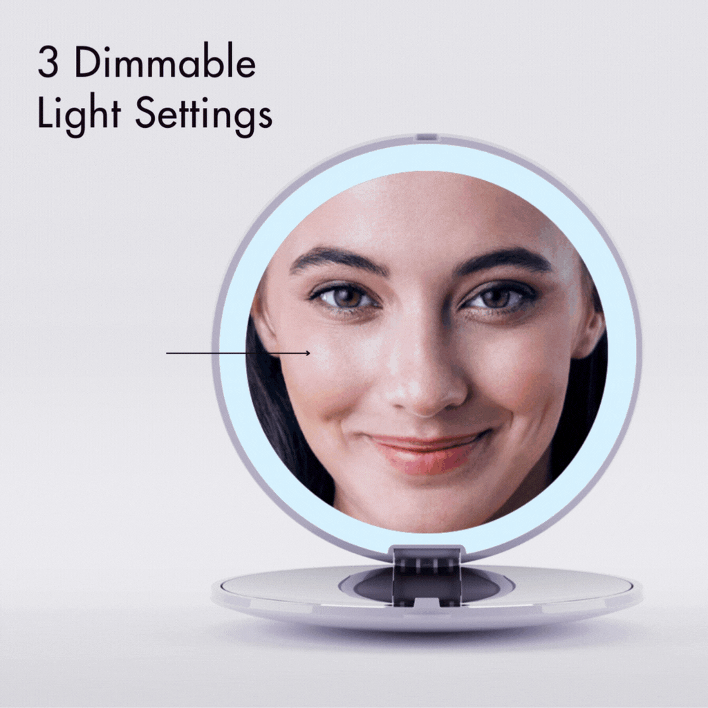 Mini Taylor LED Compact Mirror